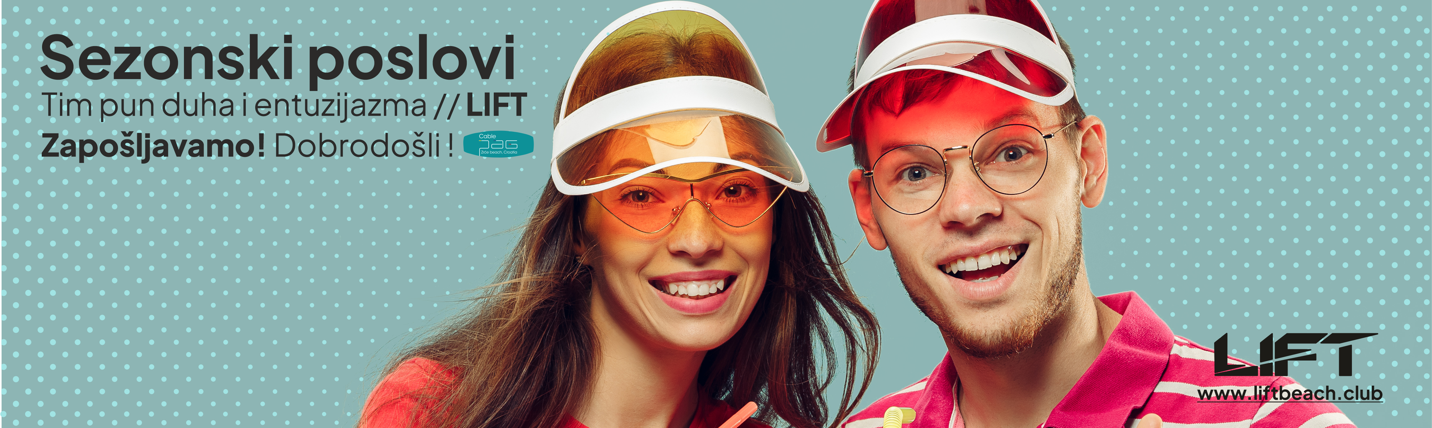Sezonski poslovi LIFT Zrće Pag