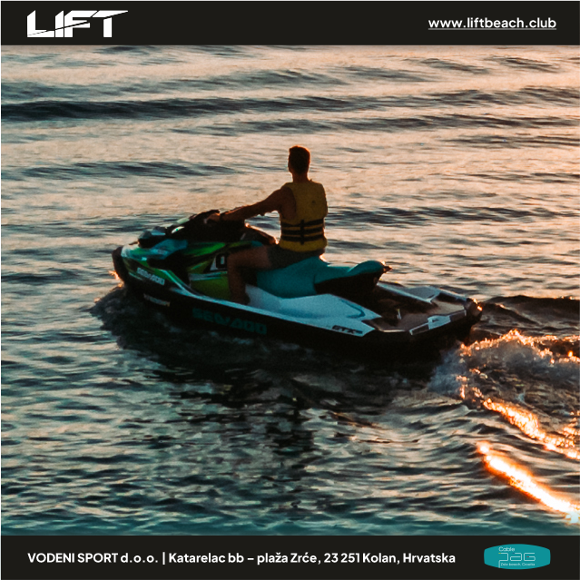 Operater za iznajmljivanje plovila – Jet Ski (m/ž)